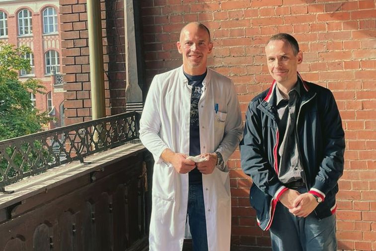 Prof. Dr. med. Uwe Reuter und Michael Brumme